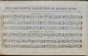 Van Deventer. The New-Brunswick Collection of Sacred Music (1840)