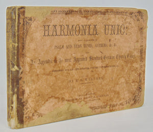 M'Cauley. The Harmonia Unio: being a collection of Psalm and Hymn Tunes 1858