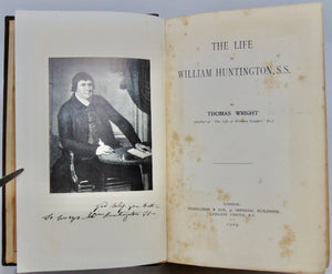 Wright, Thomas. The Life of William Huntington, S.S.