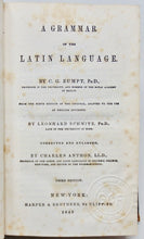 Load image into Gallery viewer, Zumpt.  A Grammar of the Latin Languages, adapted to English Students