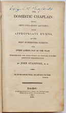 Load image into Gallery viewer, Stanford.  The Domestic Chaplain, with Appropriate Hymns (1806)