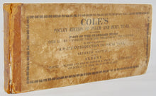 Load image into Gallery viewer, Cole&#39;s Pocket Edition of Psalm and Hymn Tunes, containing Most of the Tunes used in the Different Churches