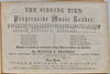 Bradbury. The Singing Bird; or Progressive Music Reader