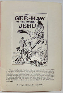 Shadduck, B. H. The Gee-Haw of the Modern Jehu