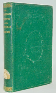 Lowrie, John C. A Manual of the Foreign Missions of the Presbyterian Church [SIGNED]