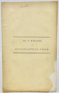 M'Master, Gilbert. Thoughts on the Union of the Church (1846)
