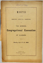 Load image into Gallery viewer, Alabama Congregational Church Records, 1892-1915 (18 items)