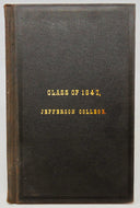 History of the Jefferson College Class of 1847 (1888)