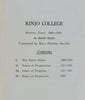 Kondo, Buichi,  Kinjo College : Seventy Years 1889 ~ 1959 [Presbyterian Mission School]