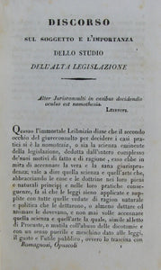 Romagnosi, G. D. Opuscoli su vari argomenti di Diritto Filosofico