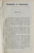 Load image into Gallery viewer, Harmand, Jules. Domination et Colonisation