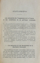 Load image into Gallery viewer, Harmand, Jules. Domination et Colonisation