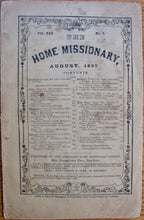 Load image into Gallery viewer, The Home Missionary, August, 1857