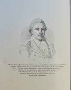Peyster, General J. Watts de. Anthony Wayne, Third General-in-Chief of the United States Army