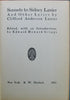 Sonnets to Sidney Lanier And Other Lyrics; Edited, with an Introduction, by Edward Howard Griggs