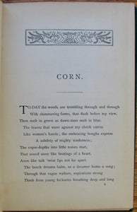 Lanier, Sidney. Poems [signed by Henry Wysham Lanier]