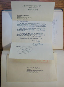 Webb, Richard. Sidney Lanier: Poet and Prosodist [signed with additional ALS]