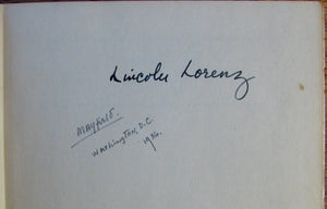Lorenz, Lincoln. The Life of Sidney Lanier [signed with ALS & Christmas card]