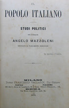 Load image into Gallery viewer, Mazzoleni, Angelo. Il Popolo Italiano