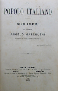 Mazzoleni, Angelo. Il Popolo Italiano