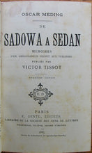 Load image into Gallery viewer, Meding, Oscar. De Sadowa a Sedan. Mémoires d&#39;un Ambassadeur Secret aux Tuileries, Publiés par Victor Tissot
