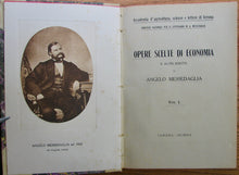 Load image into Gallery viewer, Messedaglia, Angelo. Opere Scelte di Economia, e Altri Scritti