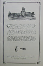 Load image into Gallery viewer, Parish Directory, January 1929, East Congregational Church, Grand Rapids, Michigan
