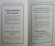 Load image into Gallery viewer, Parish Directory, January 1929, East Congregational Church, Grand Rapids, Michigan
