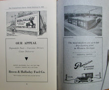 Load image into Gallery viewer, Parish Directory, January 1929, East Congregational Church, Grand Rapids, Michigan