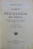 Wundt, Guglielmo.  Elementi di psicologia dei popoli. 1929