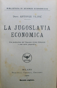 Filipic, Antonije. La Jugoslavia Economica