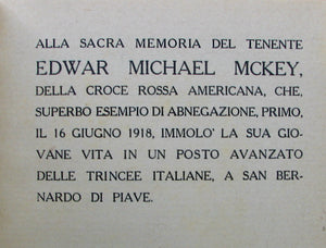 Brizzolesi, Vittorio. Gli Americani-Italiani alla guerra