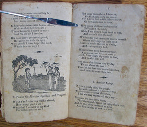 Watts, Isaac; Day, Mahlon [printer] Watts' Divine and Moral Songs, for the Use of Children