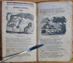Watts, Isaac; Day, Mahlon [printer] Watts' Divine and Moral Songs, for the Use of Children