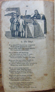 Watts, Isaac; Day, Mahlon [printer] Watts' Divine and Moral Songs, for the Use of Children