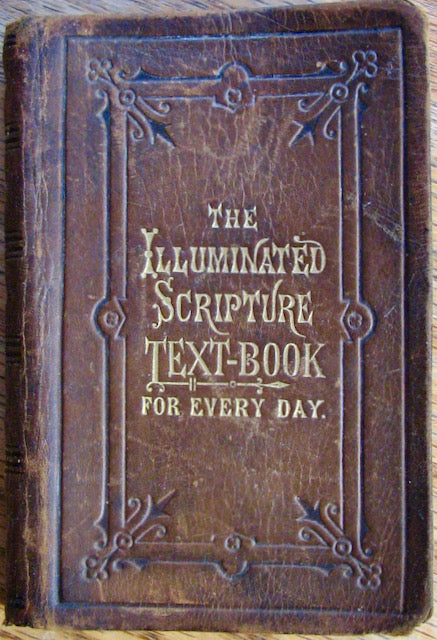 [CHROMOXYLOGRAPY] Evans, Edmund. The Illuminated Scripture Text Book (1872)