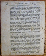 Load image into Gallery viewer, Wroe, Richard. A Sermon at the Funeral Of the Right Honourable Henry, Earl of Warrington