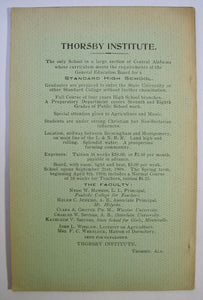 1908 Alabama Congregational Convention Report