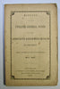 Minutes of the Twelfth General Synod of the Associate Reformed Church of the West. Held at City of Pittsburgh, May, 1852