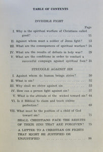 Gregory, Jacob. Invisible Fight: Fight the Good Fight of the Faith