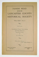 Grandfather's Clocks: Their Making and their Makers in Lancaster County 1953