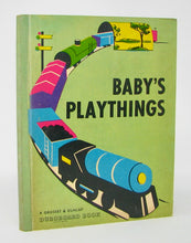 Load image into Gallery viewer, Riess, Val. Baby&#39;s Playthings; A Grosset &amp; Dunlap Duroboard Book