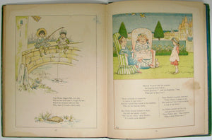 Greenaway, Kate. Under the Window: Pictures & Rhymes for Children; By Kate Greenaway as originally Engraved & Printed by Edmund Evans