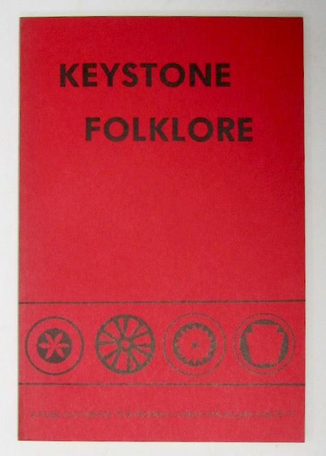 [FOLK MUSIC] Keystone Folklore, Vol. XX., Winter-Spring 1975