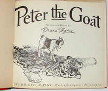 Load image into Gallery viewer, Peter the Goat. Written and Drawn by Diana Thorne