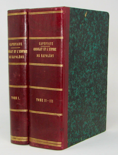 Capefigue, L'Europe pendant le consulat et L'Empire de Napoleon [3 volumes]