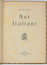 Load image into Gallery viewer, Sottochiesa, Gino. Noi Italiani