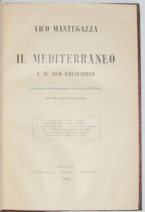 Mantegazza, Vico. Il Mediterraneo e il suo equilibrio