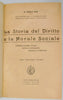 Lea, E. Carlo. La Storia del Diritto e la Morale Sociale. Compurgazione Lebale - Duello Giudiziario - Ordalia e Tortura