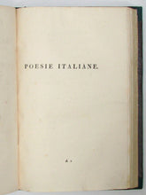 Load image into Gallery viewer, Vico, Giovanni Battista. OPUSCOLI di Giovanni Battista Vico Raccolti e Pubblicati da Carlantonio de Rosa, Marchese di Villarosa